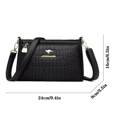 Large Capacity Women’s Leather Tote Handbag