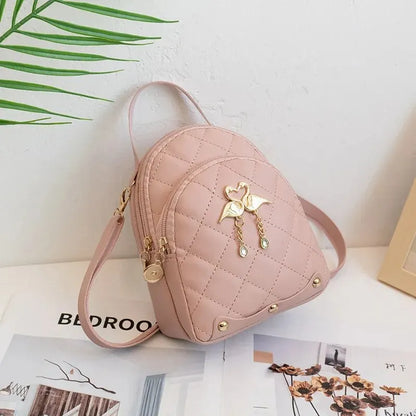 Women’s Compact Mini Backpack with Adjustable Shoulder Straps