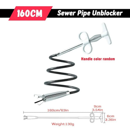 Stainless Steel Drain Cleaning Snake Tool