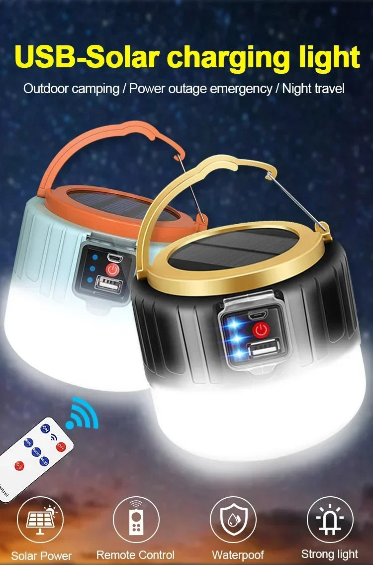 Solar Rechargeable Camping Lantern