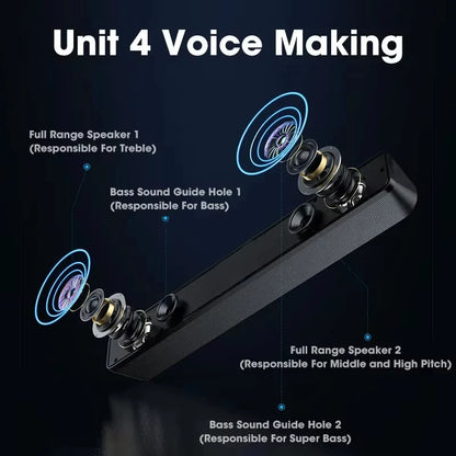 Bluetooth Computer Sound Bar Speaker