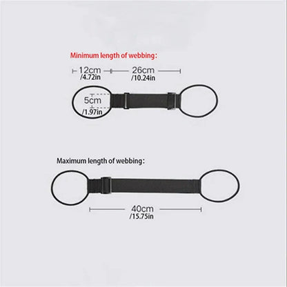 Adjustable Elastic Luggage Carrier Strap