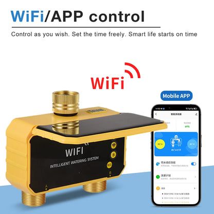 Smart Solar WiFi Irrigation Timer