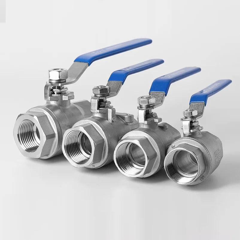 Heavy Duty Stainless Steel Two-Piece Ball Valve