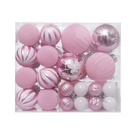 6-Piece Colourful Christmas Bauble Set