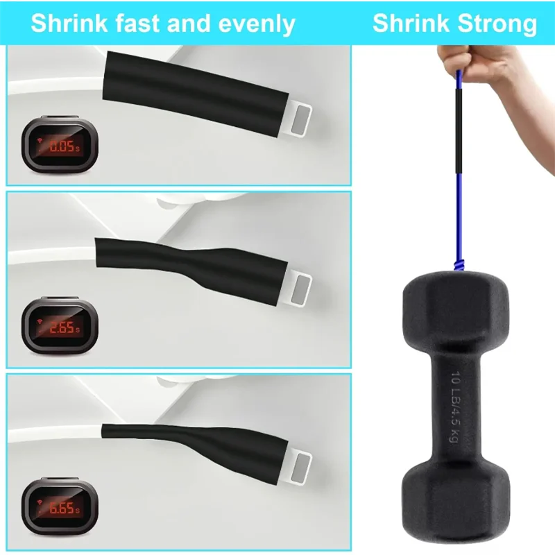 Black Heat Shrink Tubing Kit