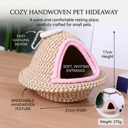 Handwoven Cotton Bird Nest House