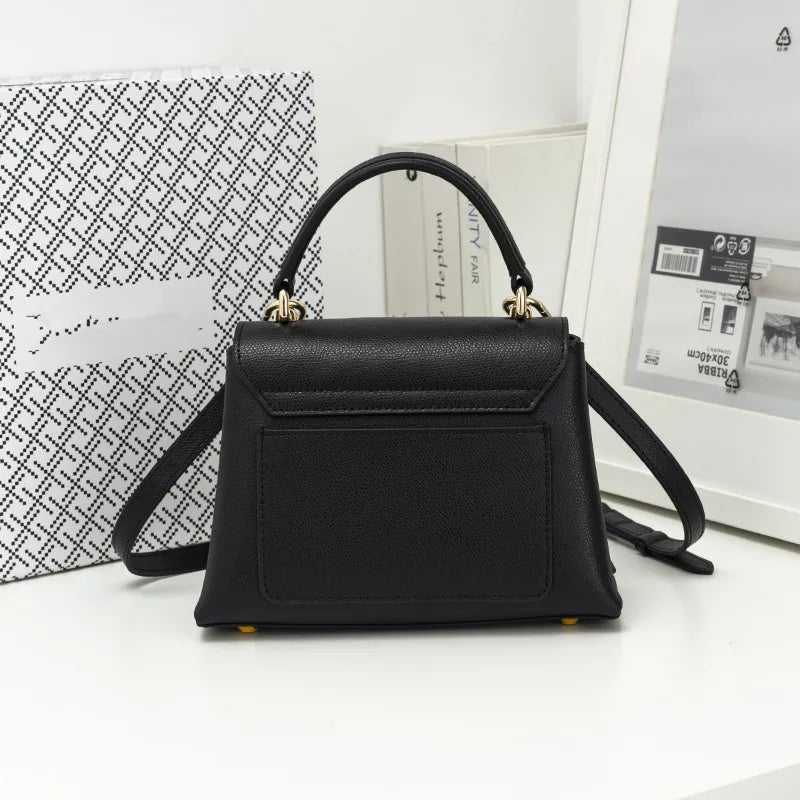 Mini Genuine Leather Satchel Crossbody Bag
