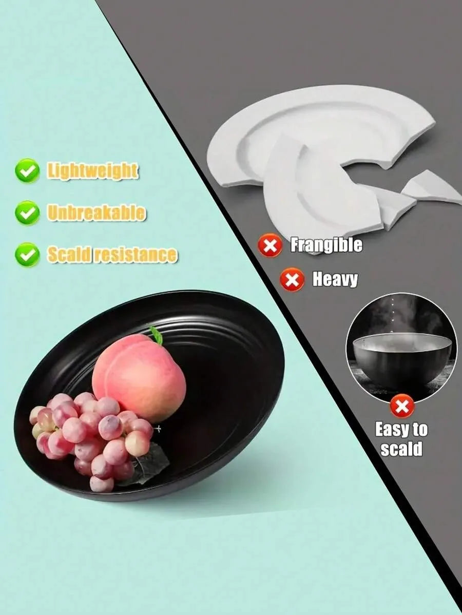 Reusable Plastic Tableware Set