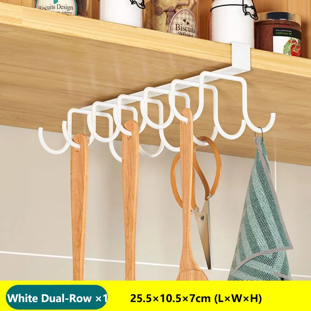 Under-Cabinet Kitchen Storage Rack