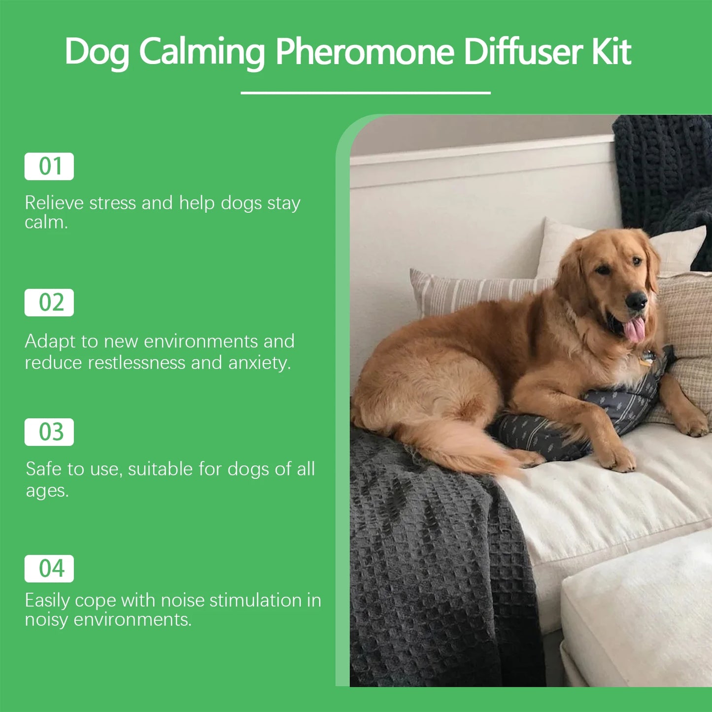 Dog Calming Diffuser Set for Home Use