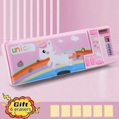Cartoon Calculator Pencil Case