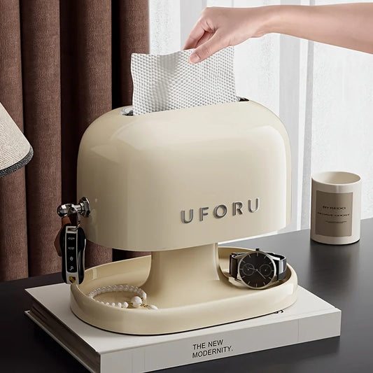 Retro Tissue Box Storage Container