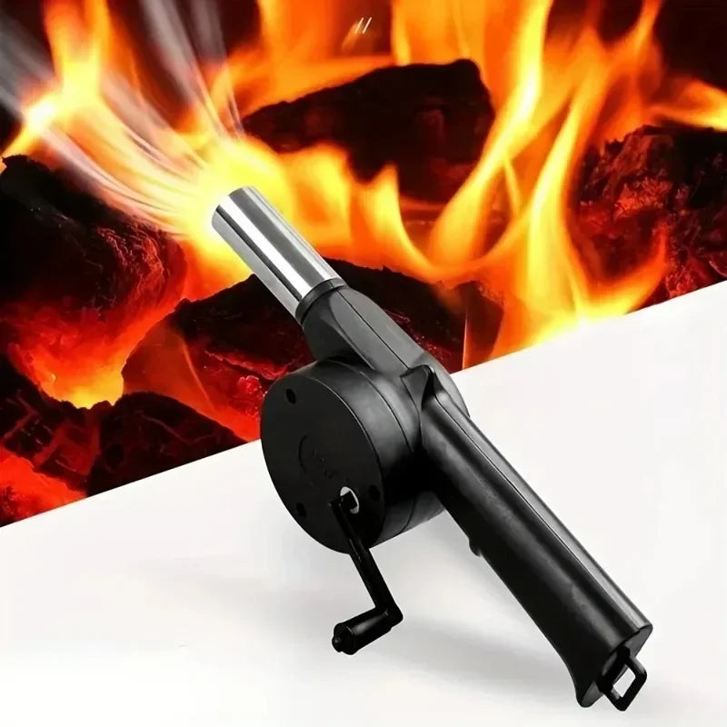 Manual BBQ Fire Starter Air Blower
