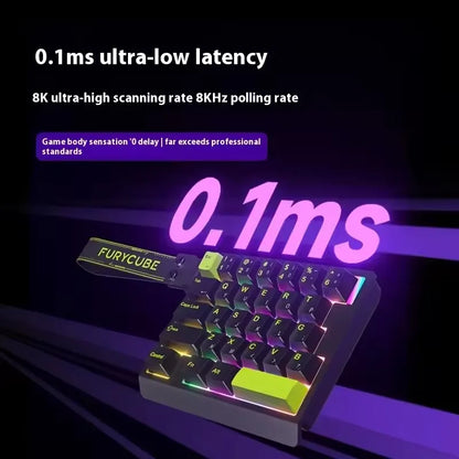 Magnetic Switch Single-Handed Mechanical Gaming Keyboard