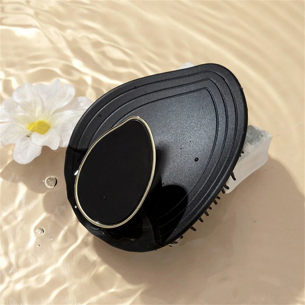 Leaf Shape Scalp Massage Shampoo Brush