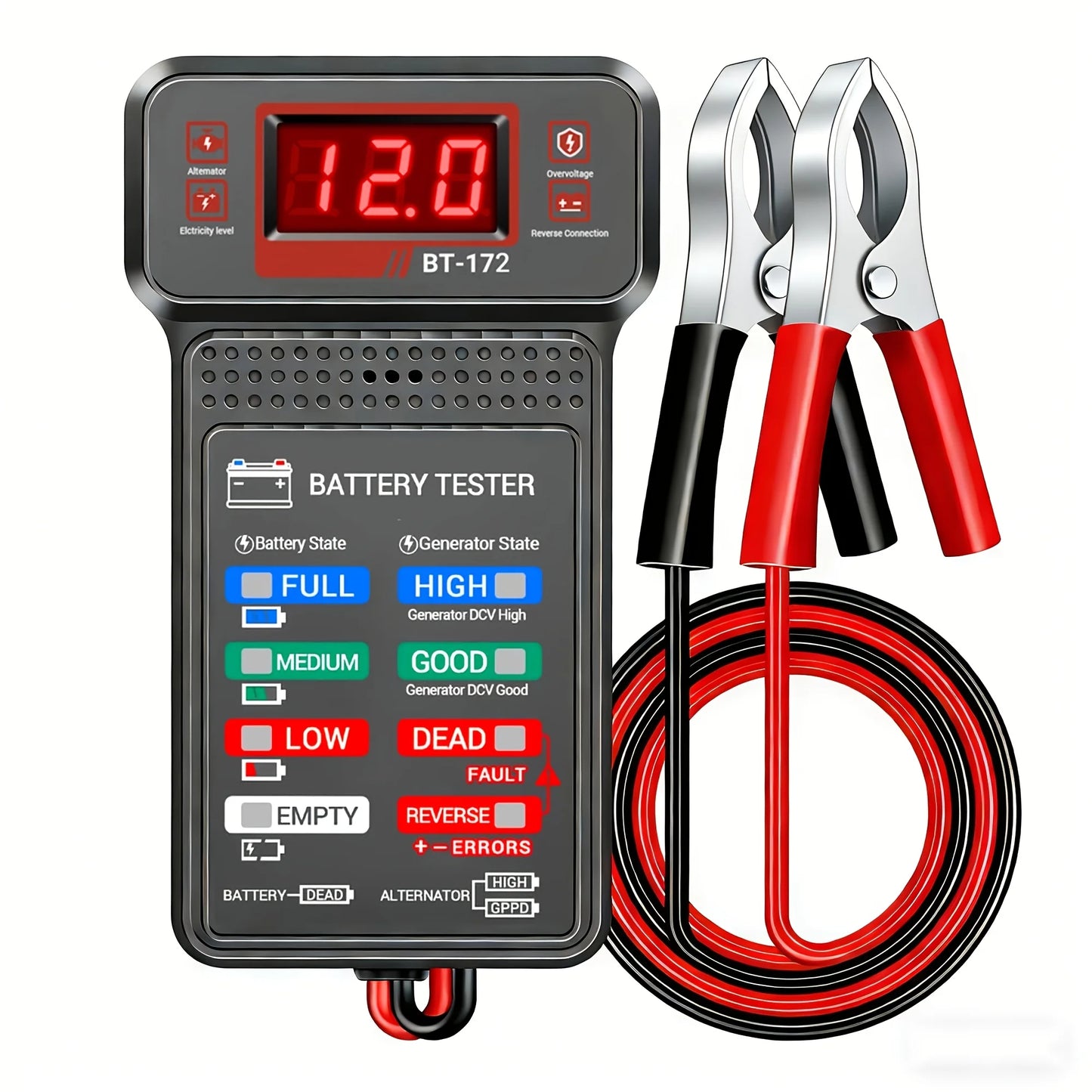 Smart Digital Car Battery Tester