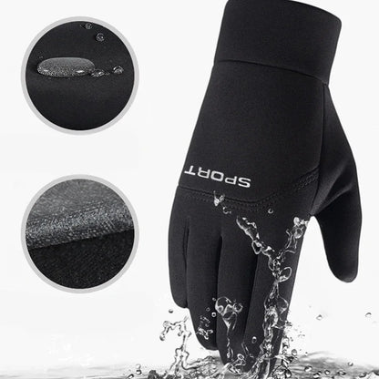Winter Fleece Cycling Gloves