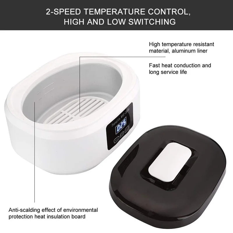 2L Paraffin Wax Bath Heater Spa Kit