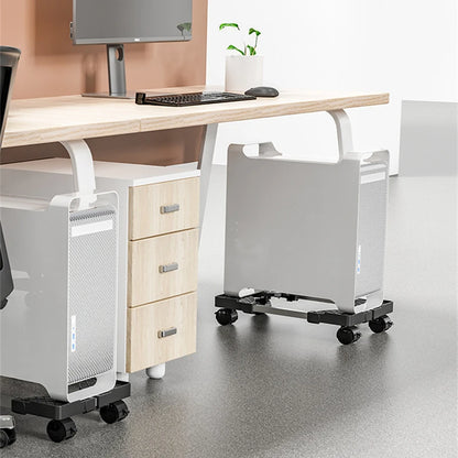 Adjustable Mobile PC Tower Stand