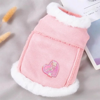 Winter Warm Fleece Pet Jacket for Dogs & Cats
