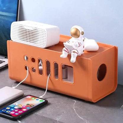 Desktop Cable Storage Organizer Box