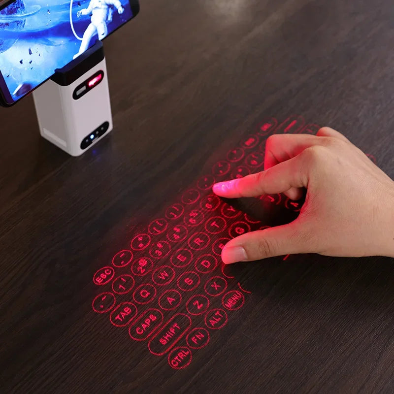 Virtual Laser Keyboard Bluetooth Wireless Touch