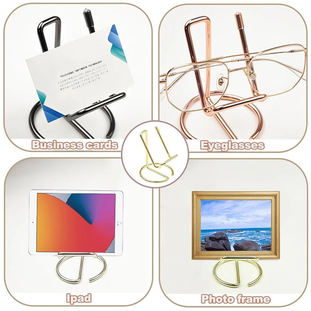 Metal Phone & Business Card Stand