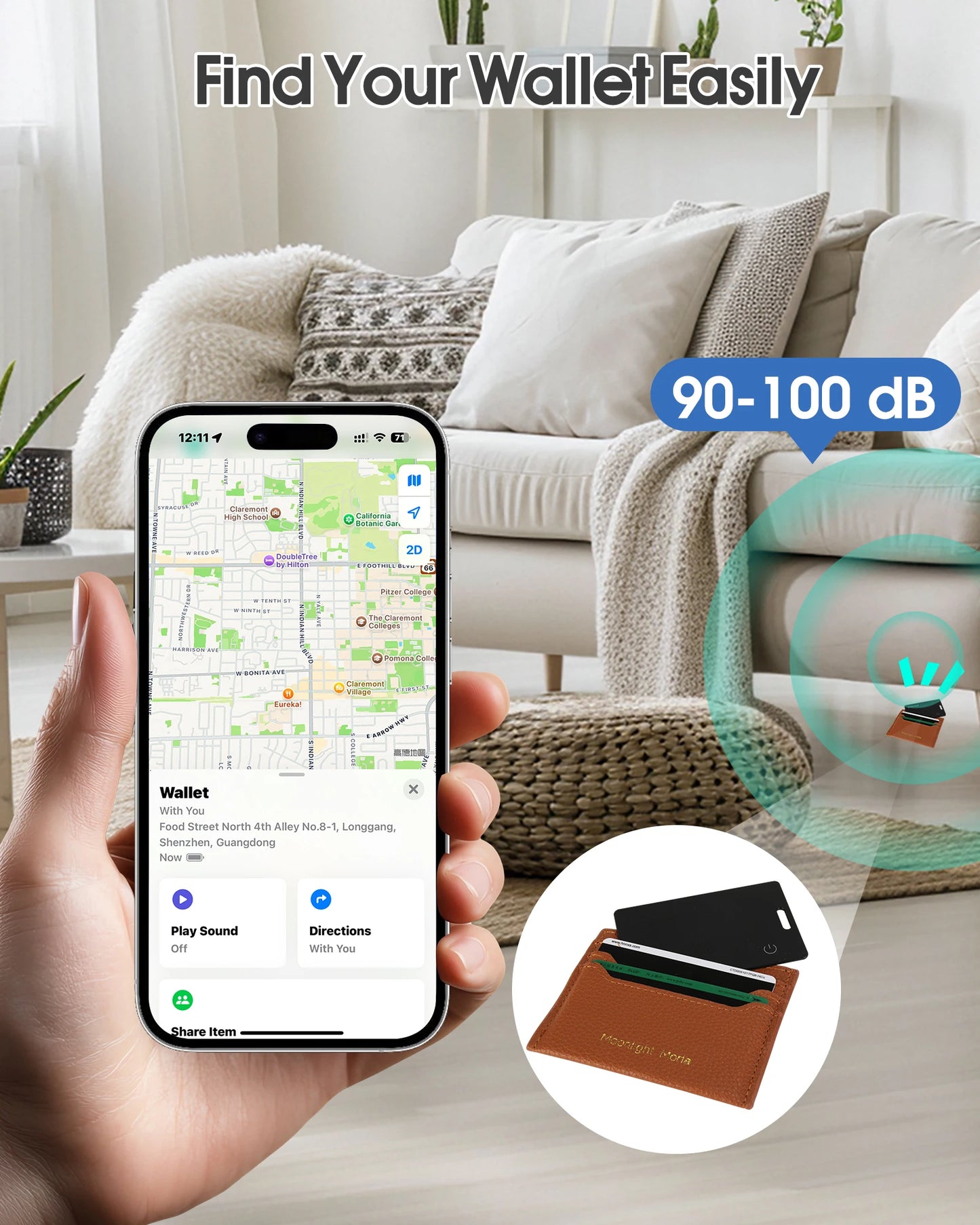 Bluetooth Anti-Loss Tracker Tag
