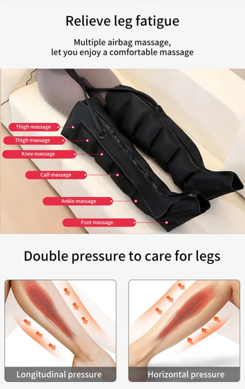 Air Compression Leg Massager Boots