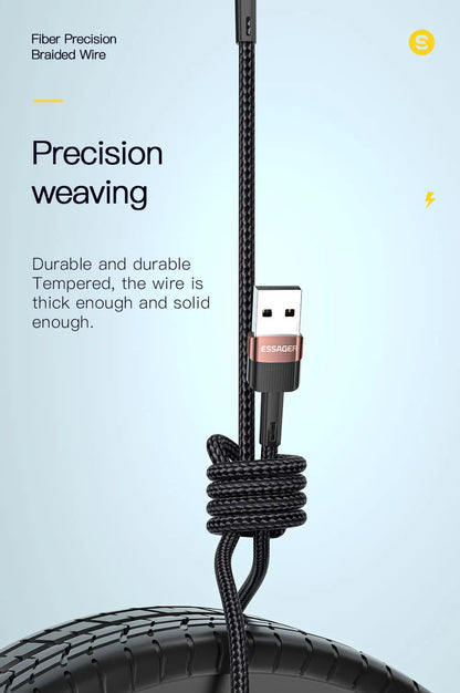 Essager USB-A to Lightning Fast Charging Cable
