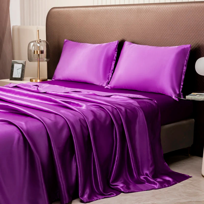 Opulent Satin Bedding Set