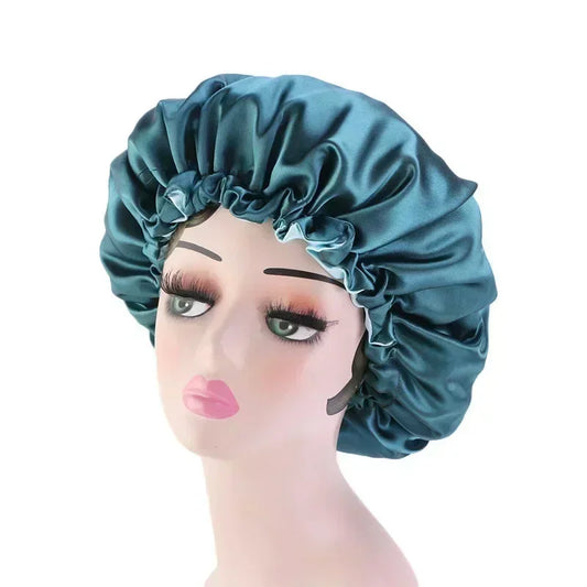 Reversible Satin Bonnet Hair Cap