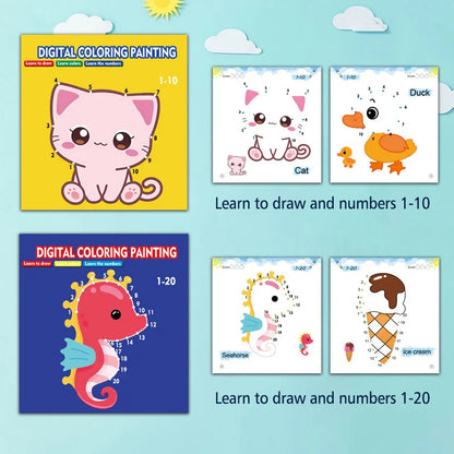 Children’s Line Drawing Learning Book