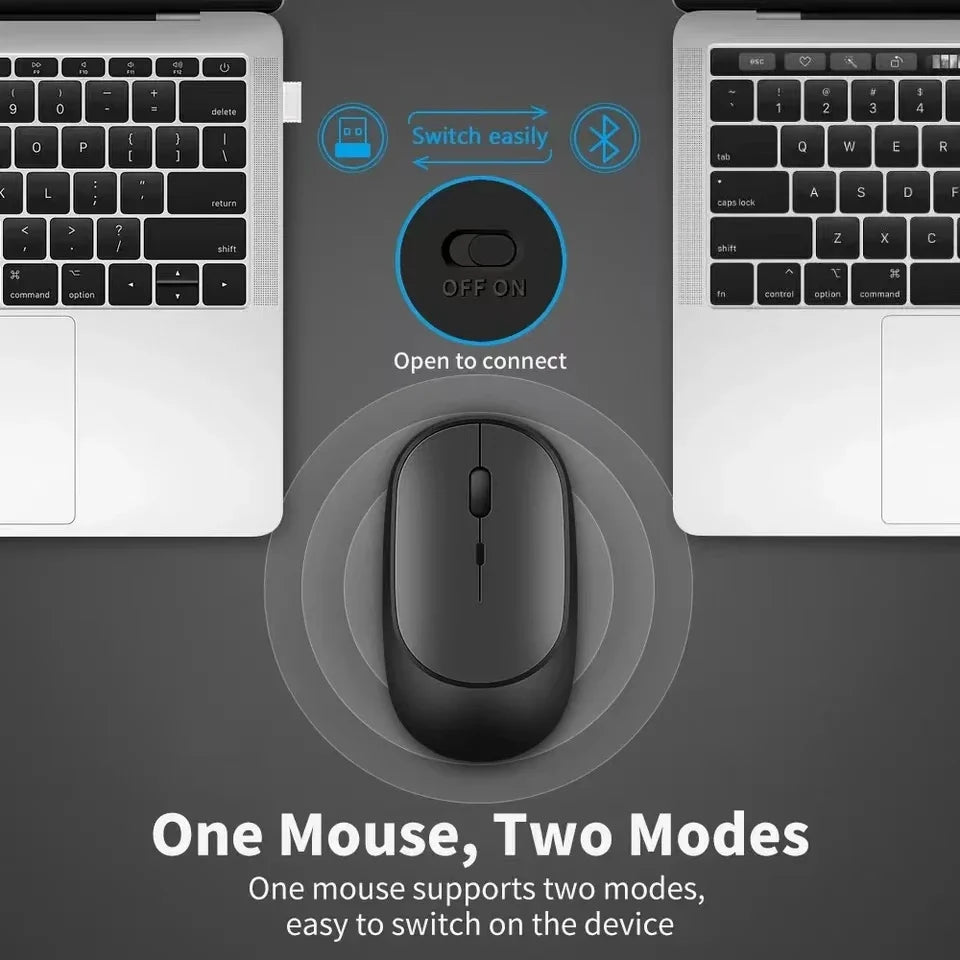 Rechargeable Wireless Bluetooth Mouse