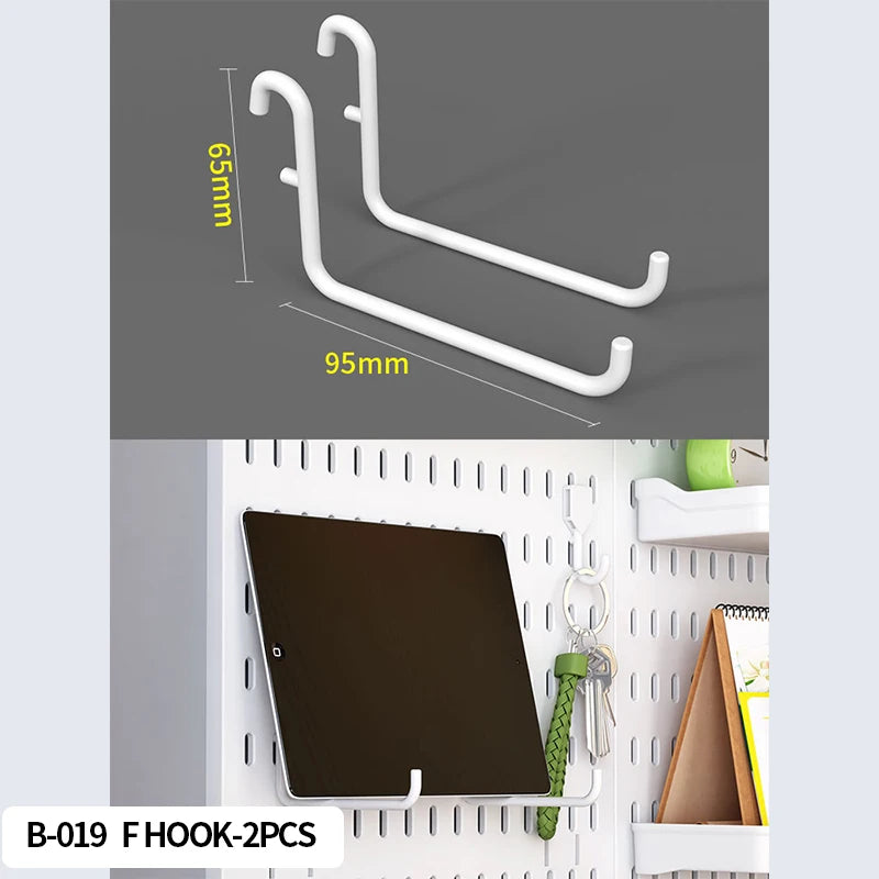 Adjustable Desktop Pegboard Organizer