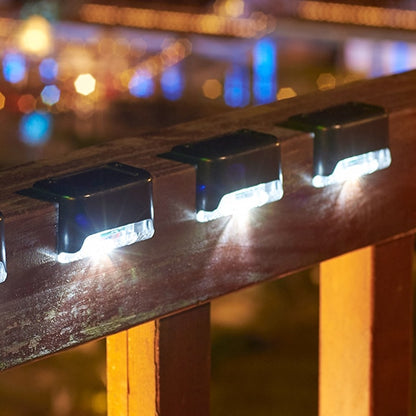 1/4/10/20pcs LED Solar Stair Lights