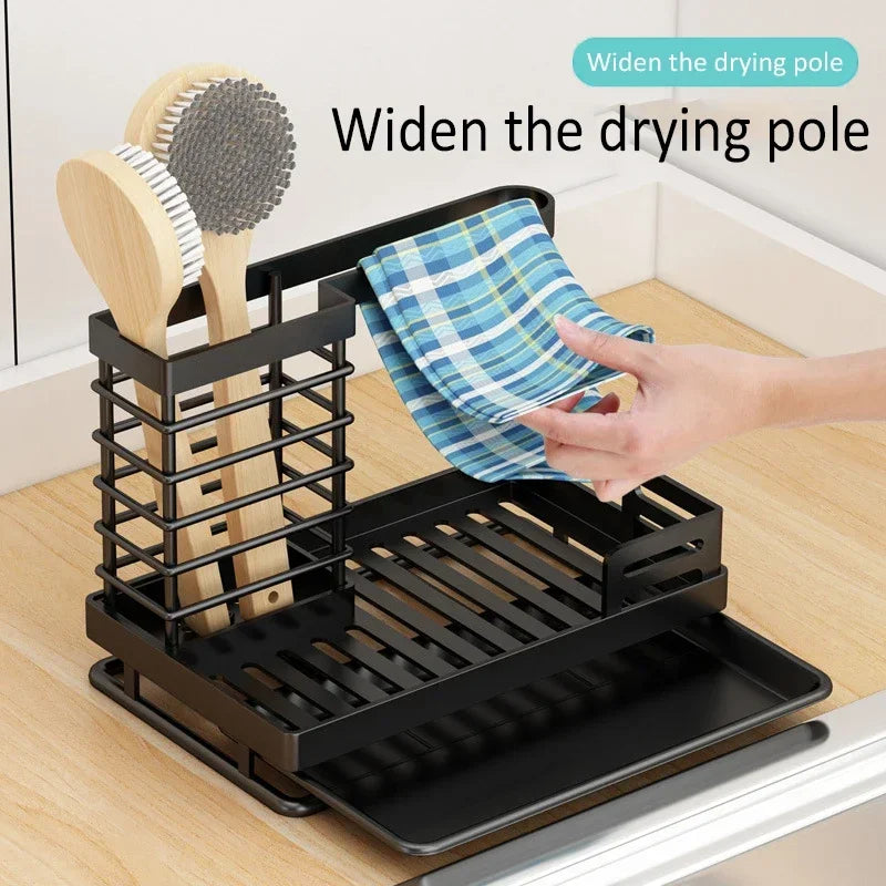 Stainless Steel Sink Sponge Holder Rack