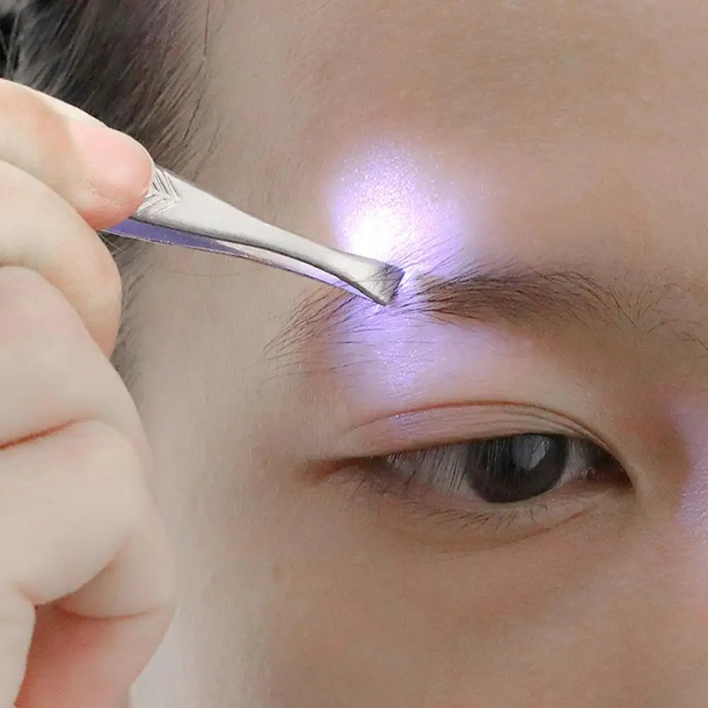 LED Light Precision Tweezers