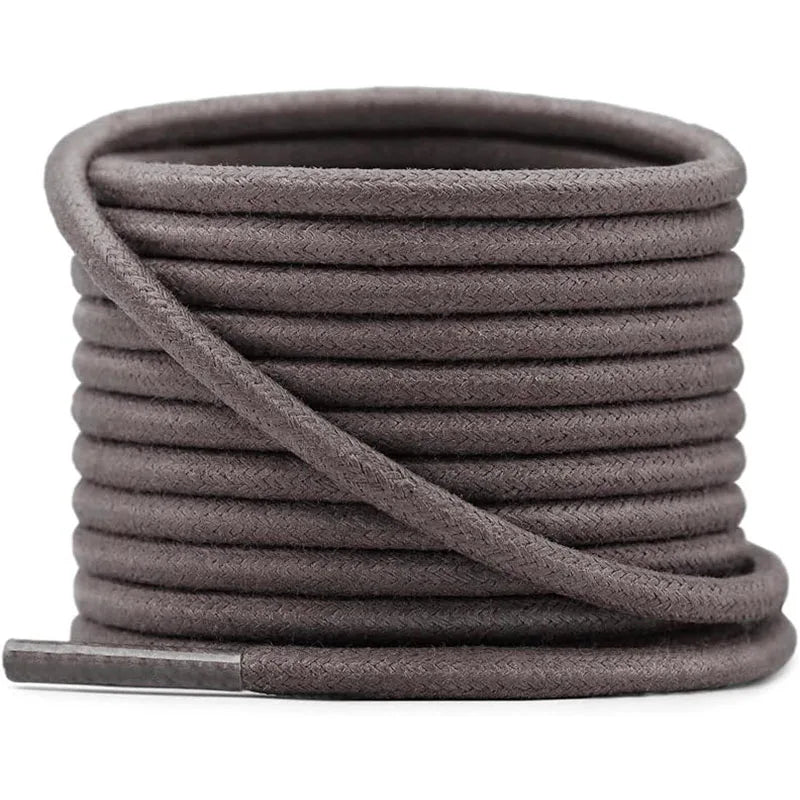 Premium Waxed Round Shoelaces