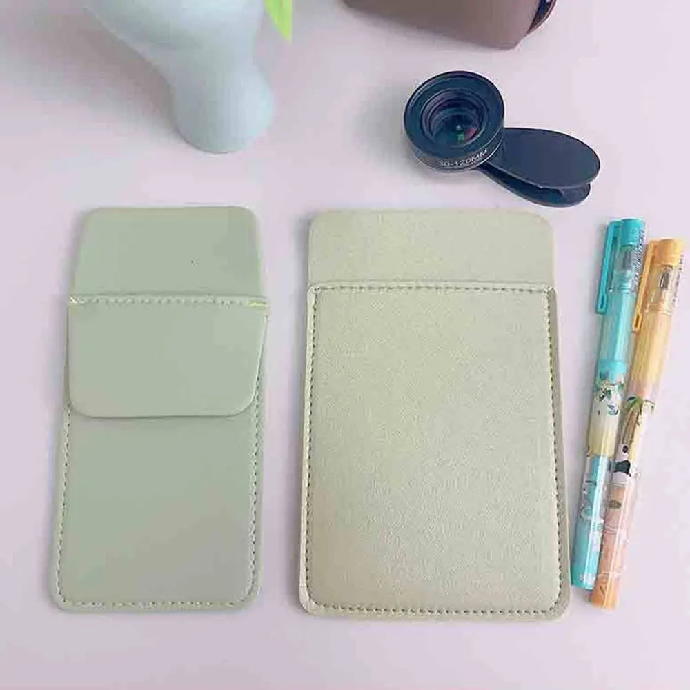 Double-Layer PU Leather Pencil Case