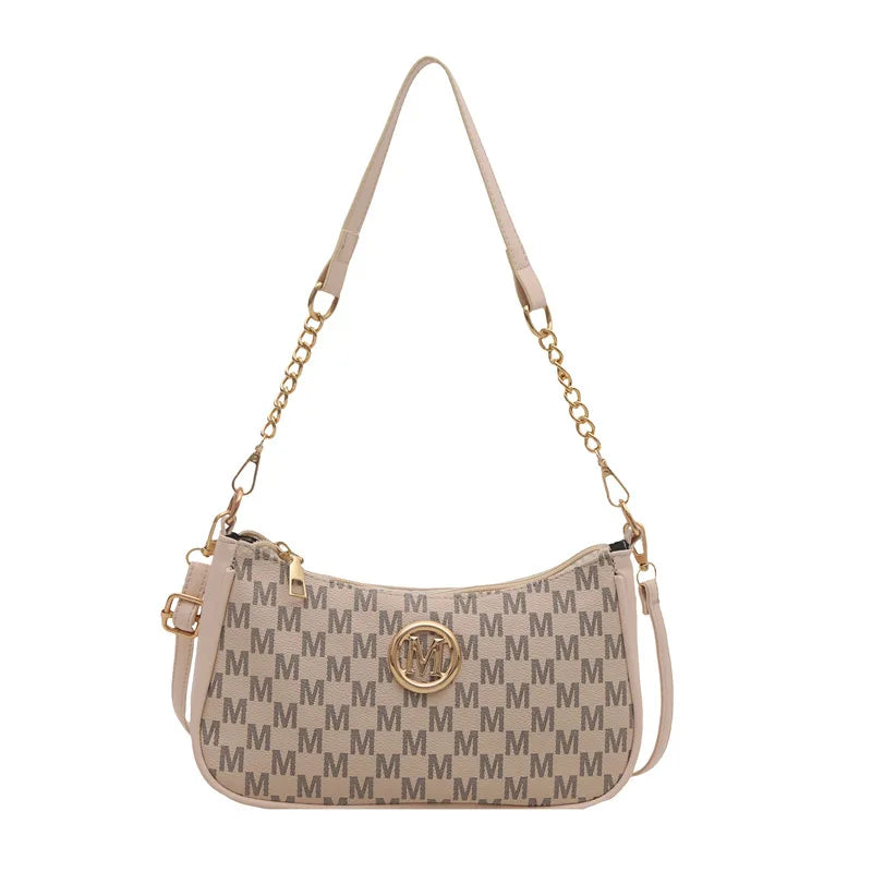 Vintage PU Leather Crossbody Satchel Bag