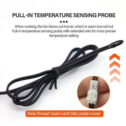 220V 150W Intelligent Poultry Heating Lamp with Thermostat