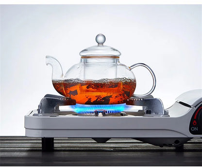 High Borosilicate Glass Teapot with Built-In Filter
