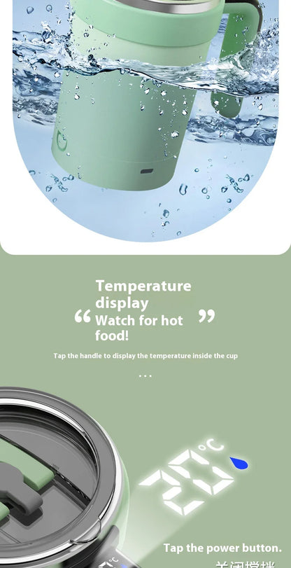 Smart Self-Stirring Temperature Mug