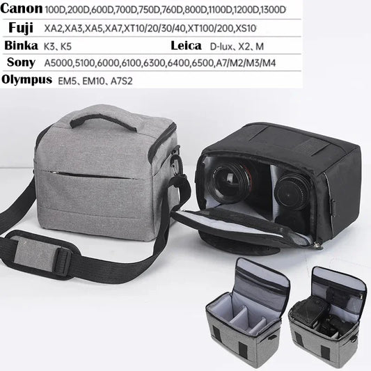 DSLR Nylon Shoulder Camera Bag