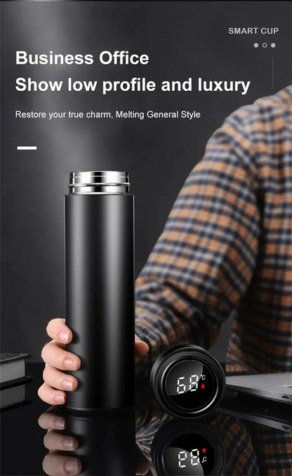 Smart Temperature Display Thermos Bottle