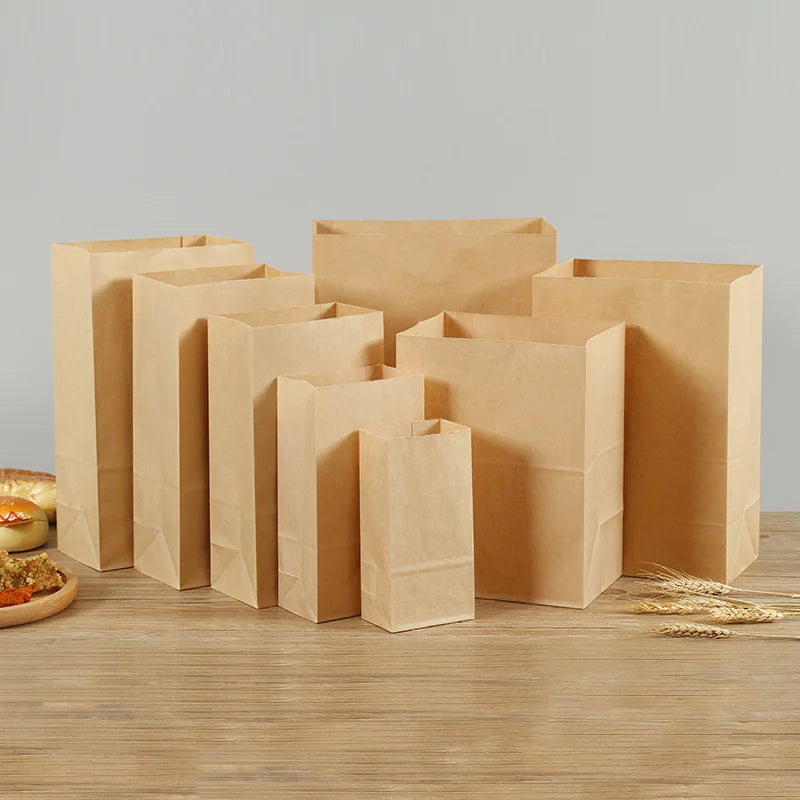 Kraft Paper Food & Gift Bags