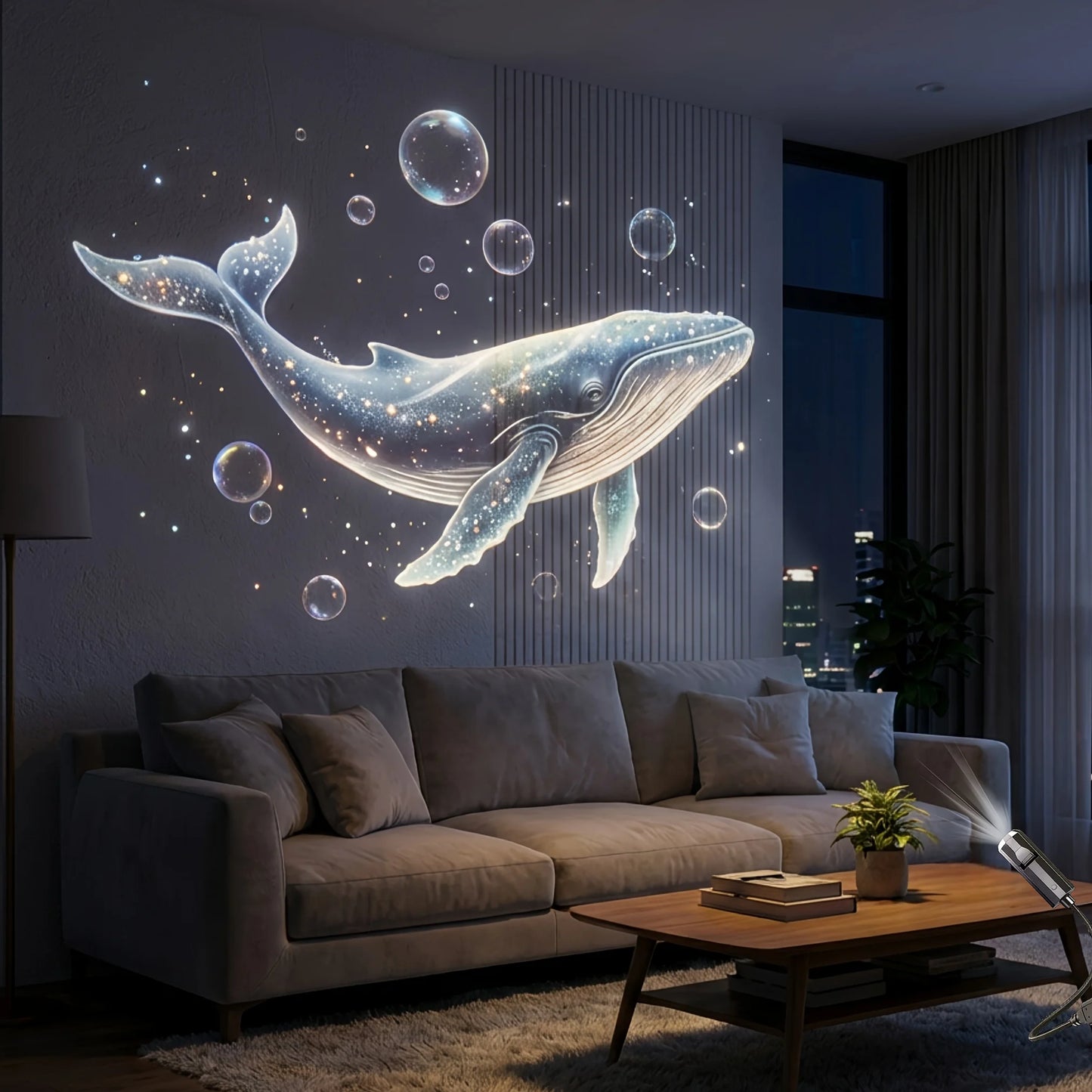 Marine Life Projection Night Light