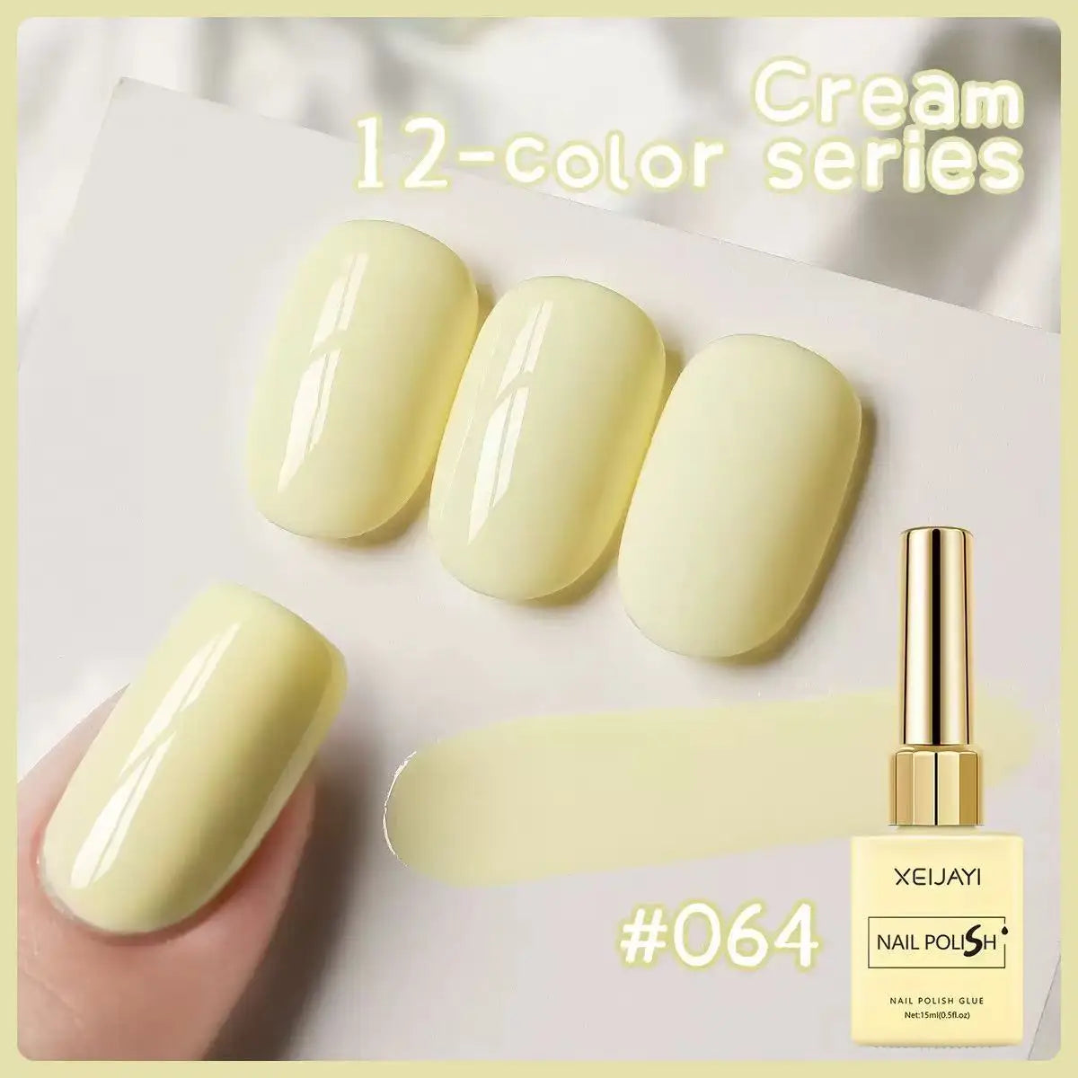 12 Colors UV LED Gel Nail Polish